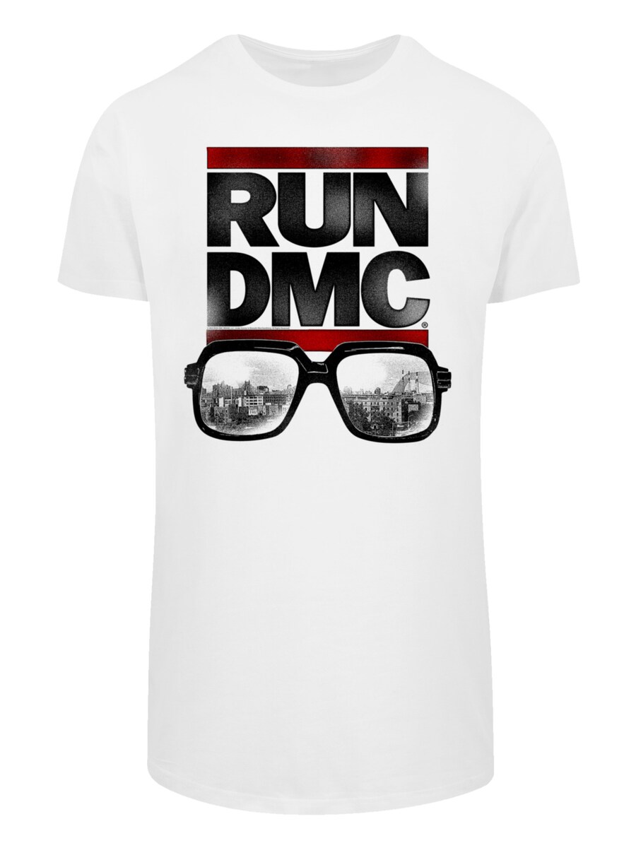 

Рубашка F4NT4STIC Run DMC Glasses NYC, белый