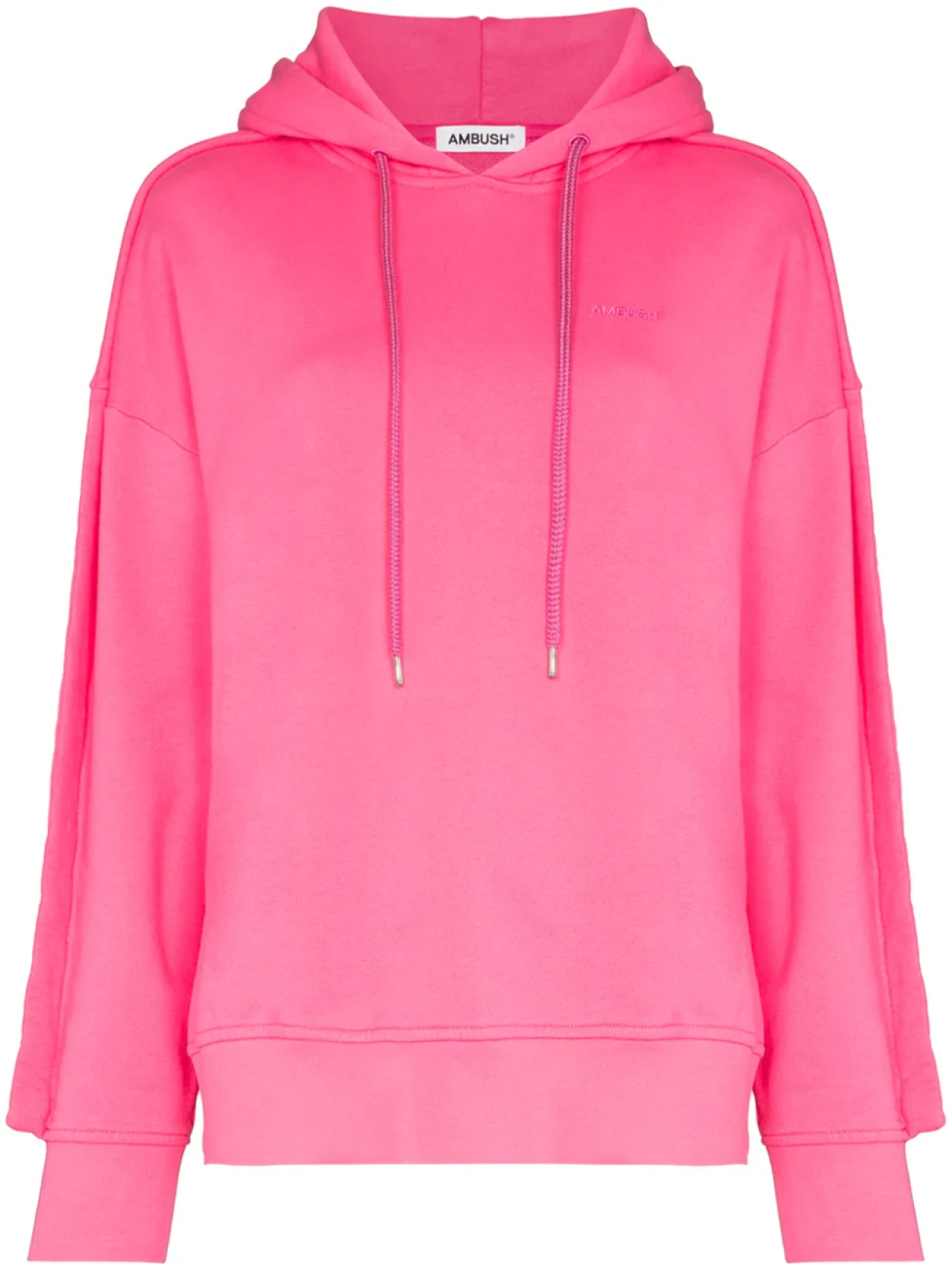 

AMBUSH худи с вышитым логотипом, розовый