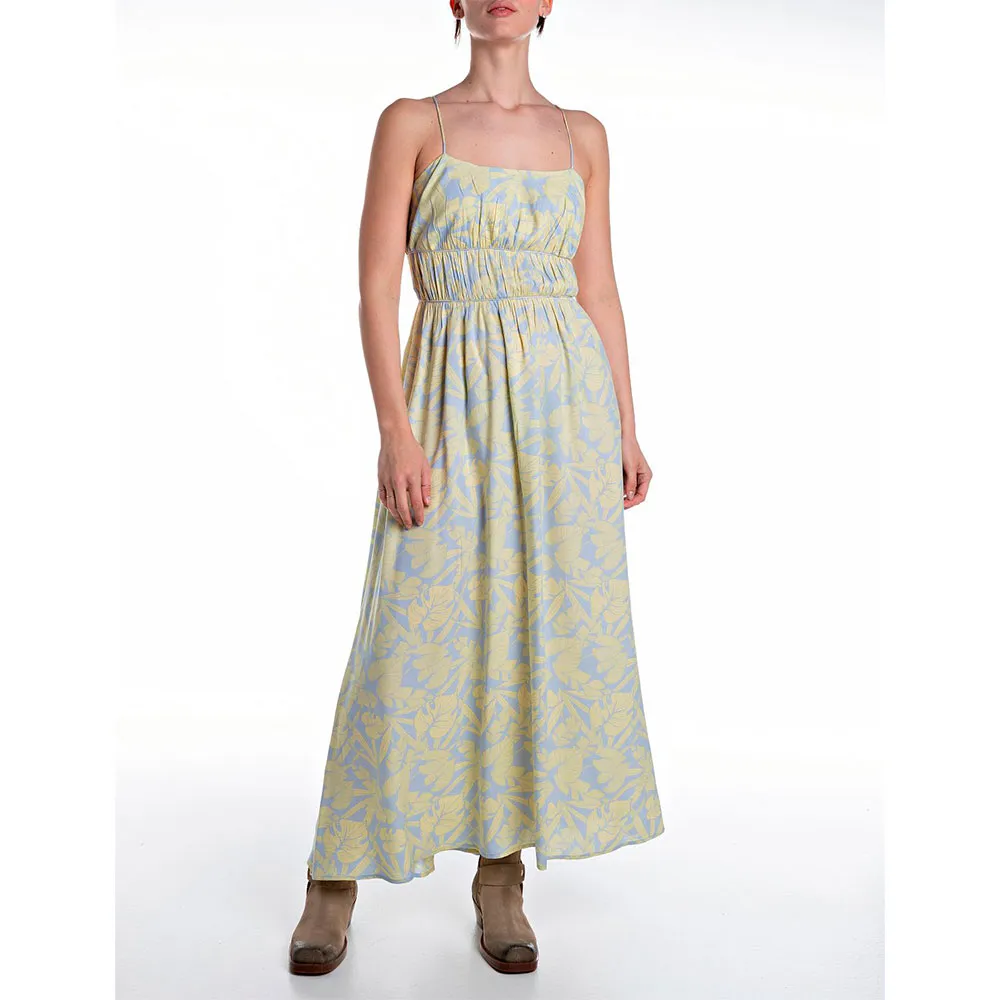 

Платье Replay W9168.000.75014 sleeveless long, синий