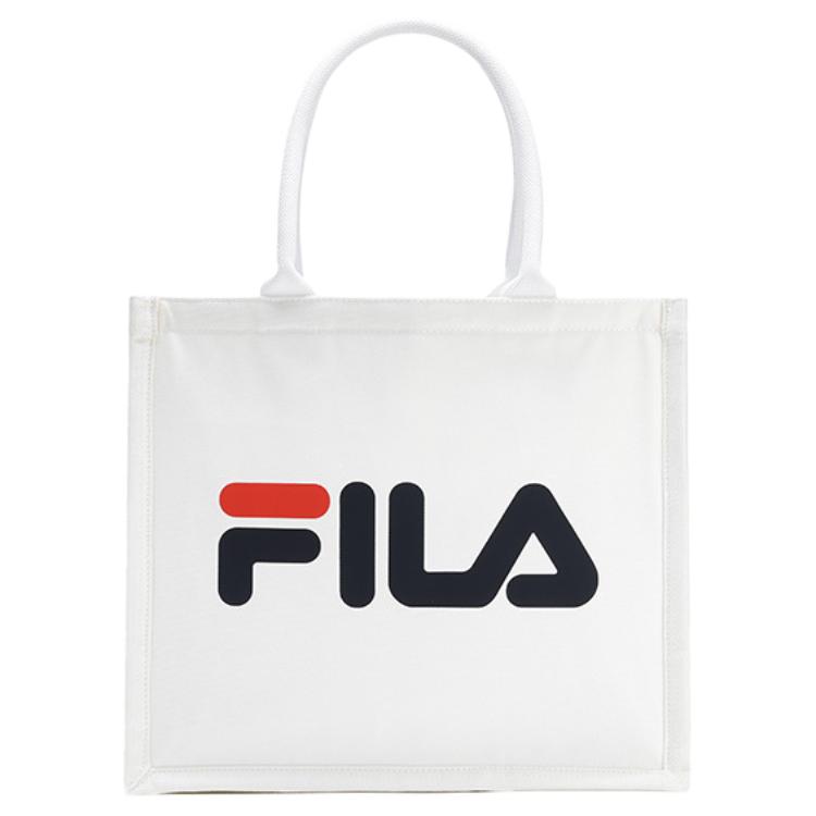 

FILA Холщовая сумка унисекс белая, White