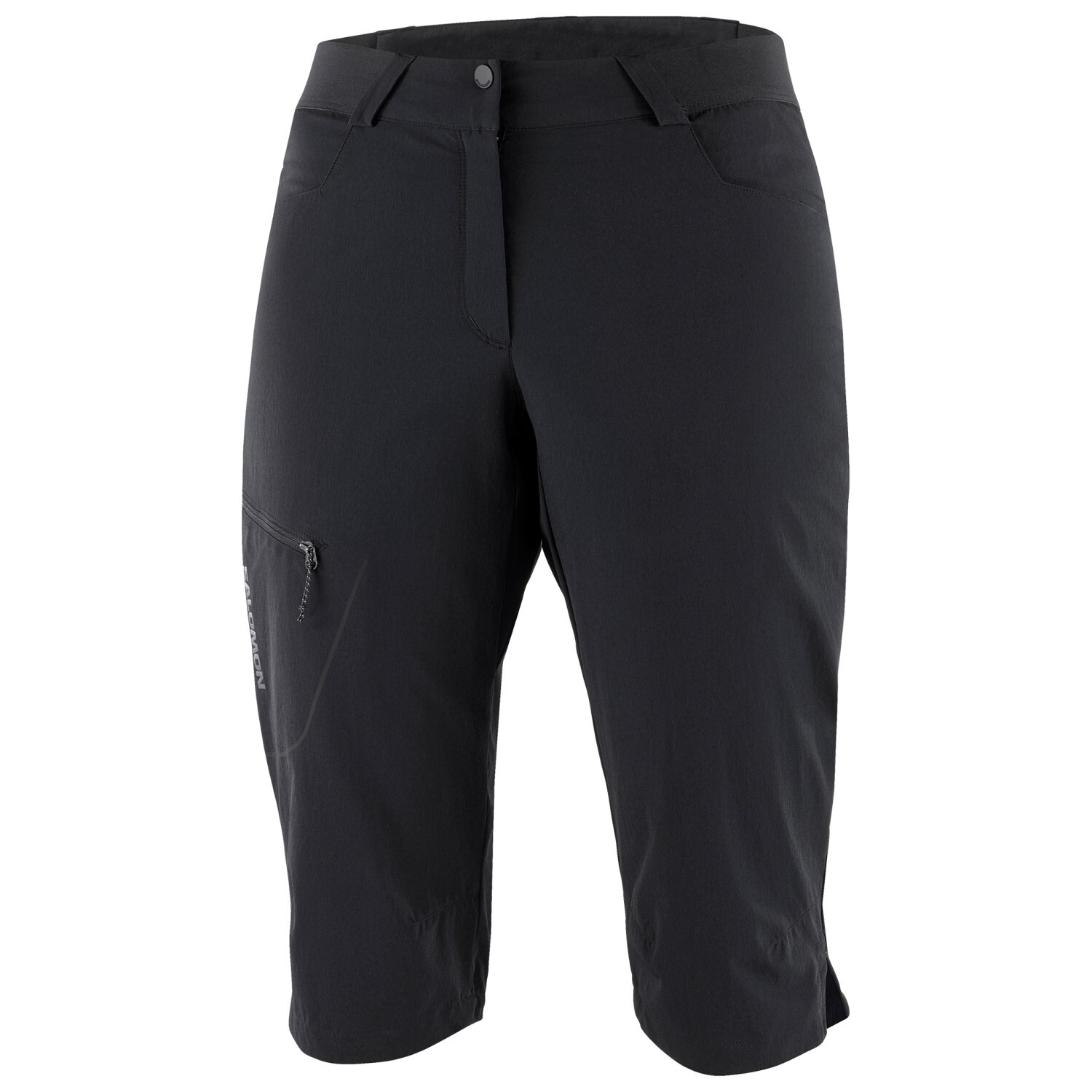 

Шорты Salomon Women's Wayfarer Capri, цвет Deep Black