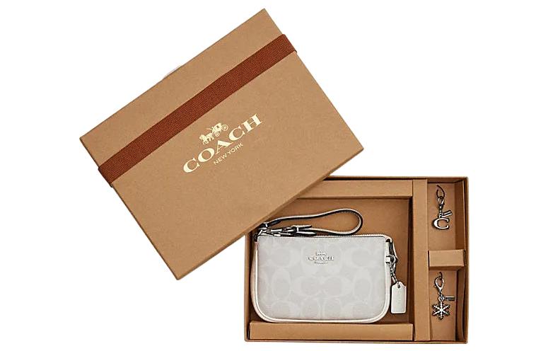 

Нолита Кожаная Сумка Через Плечо Мини Женская Белая COACH