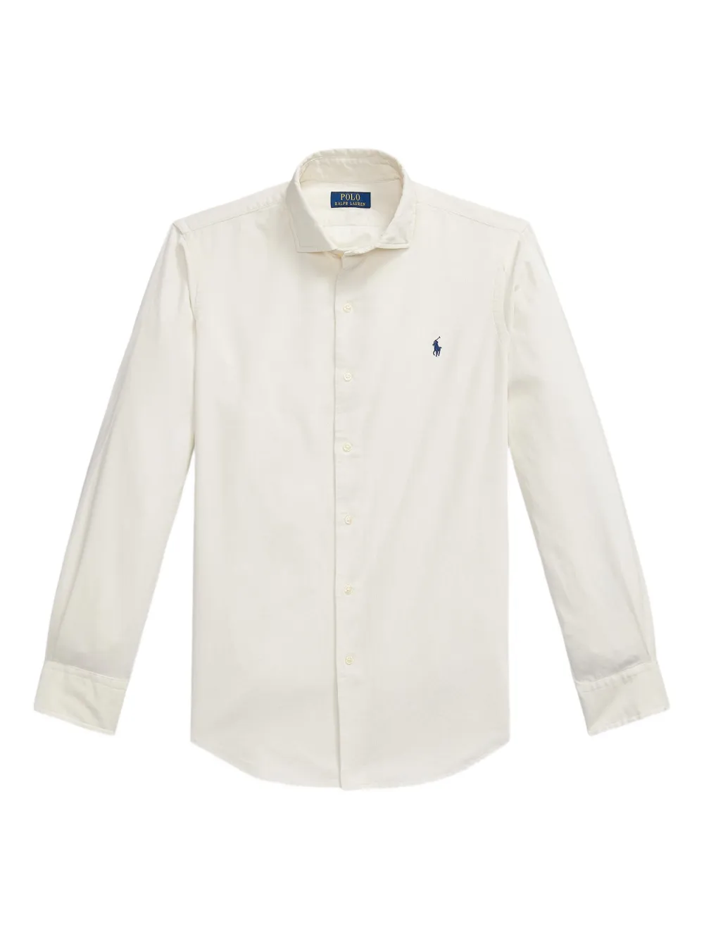 Рубашка из вельвета с длинными рукавами индивидуального кроя Polo Ralph Lauren, нейтральный