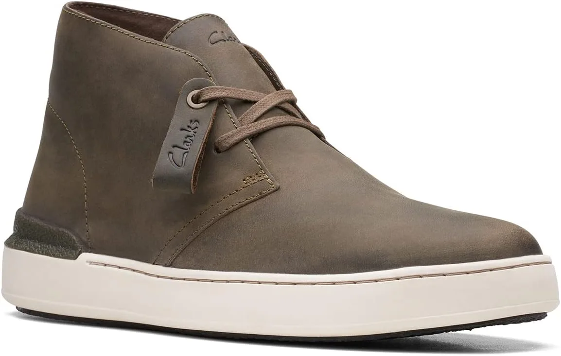 Мужские ботинки Clarks Courtlite DBT Desert Boots, зеленый — фото 2
