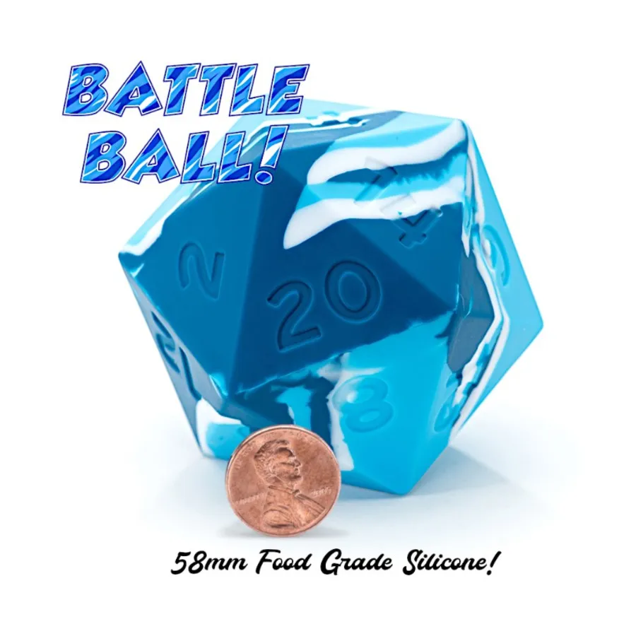 

Боевой шар d20 58 мм!, Silicone Dice (Gate Keeper Games)