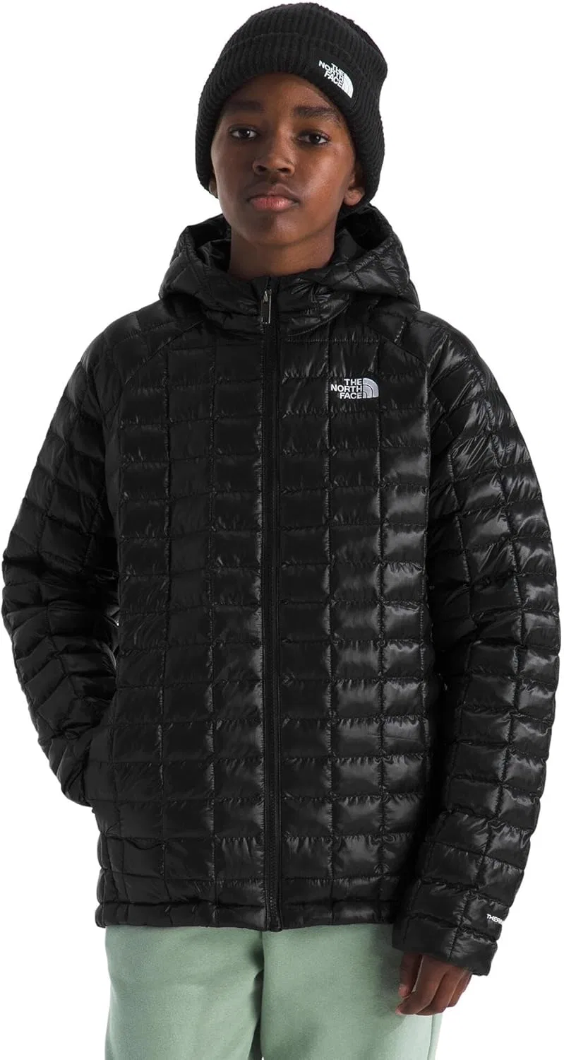 Куртка Thermoball с капюшоном, The North Face, утеплитель, цвет Tnf Black — фото 4