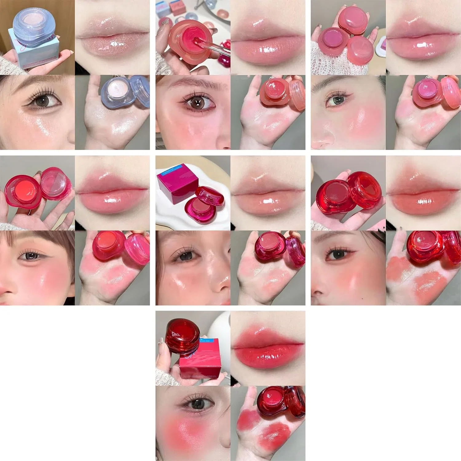 Бальзам для губ Limtula — Желе для губ и щек Glow Jelly Cream с увлажняющим эффектом , F — фото 4