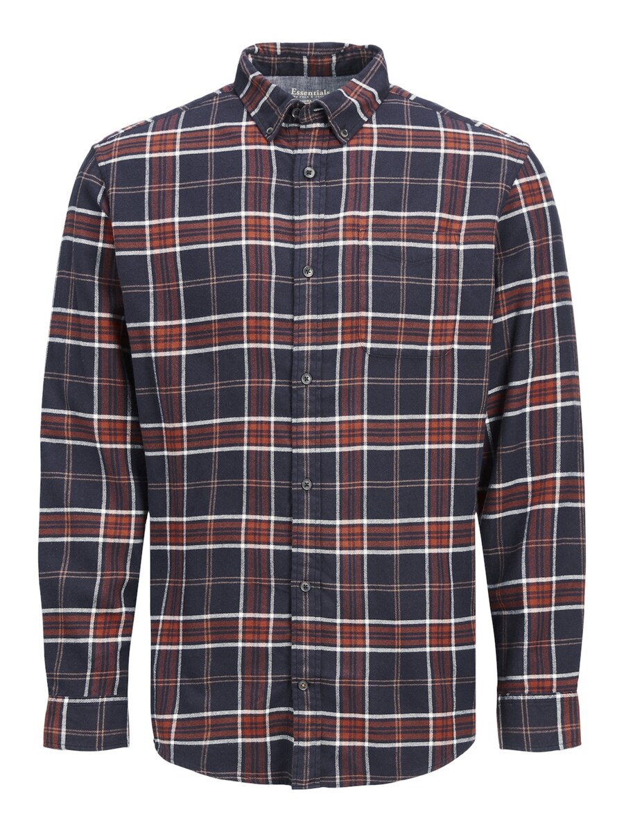 

Клетчатая рубашка JACK & JONES Regular fit Button Up Shirt Joshua Buffalo, оранжевый