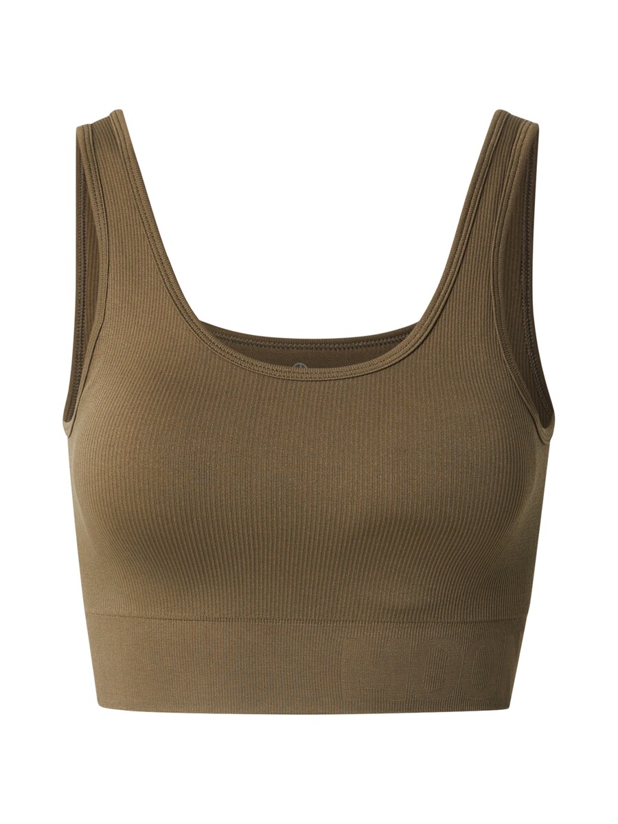 

Спортивный бюстгальтер без косточек Moonchild Yoga Wear, оливковый