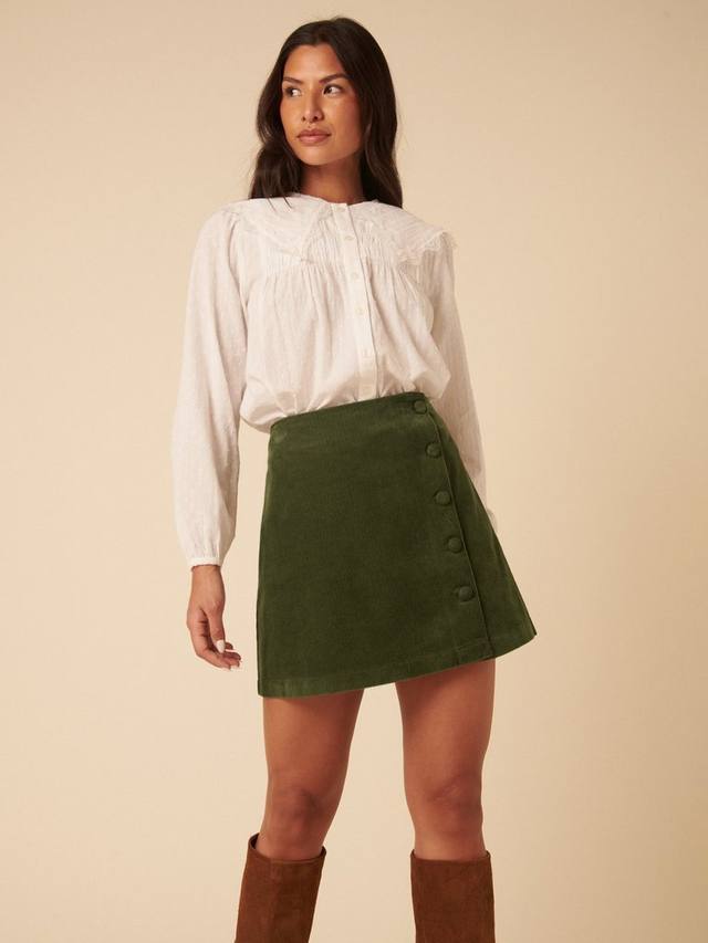 

Мини-юбка Bingley Baby из вельвета Nobody's Child, Green