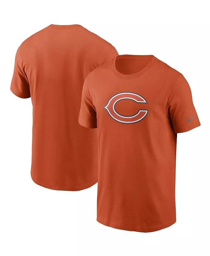 

Мужская оранжевая футболка с логотипом Chicago Bears Primary Nike
