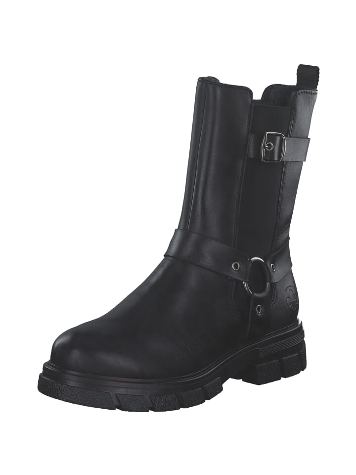 Ботильоны rieker Stiefeletten, цвет schwarz/schwarz
