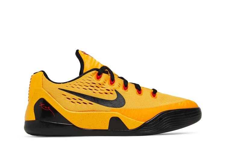 

Кроссовки Nike Kobe 9 EM GS Bruce Lee, желтый