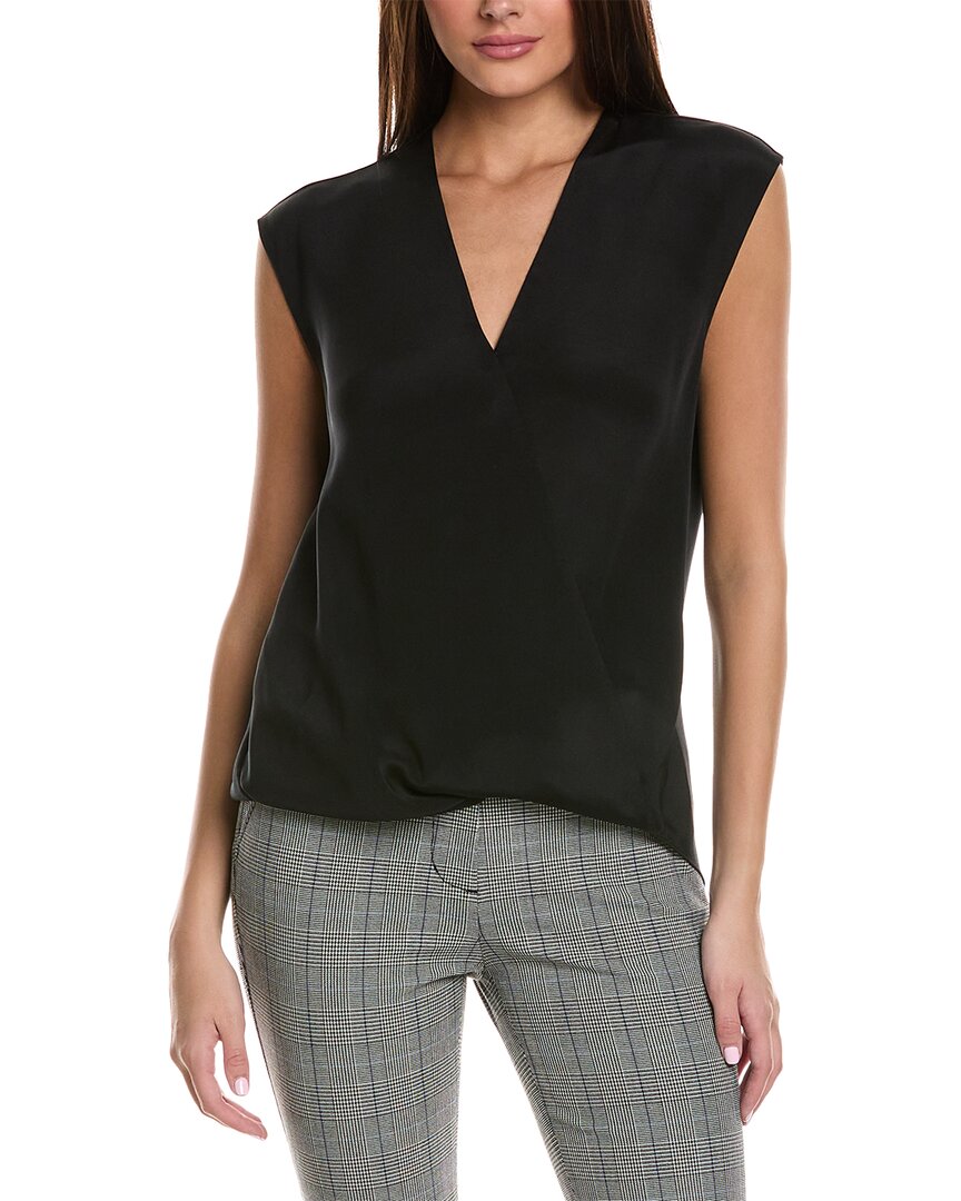

3.1 Шелковая блузка с драпировкой Phillip Lim 3.1 Phillip Lim, черный