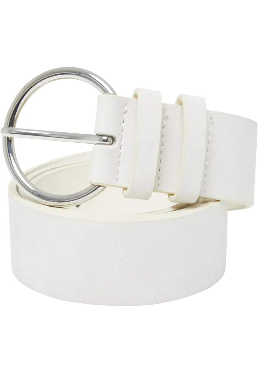 

Синтетический ремень URBAN CLASSICS " Urban Classics Unisex Basic Suede PU Belt", белый