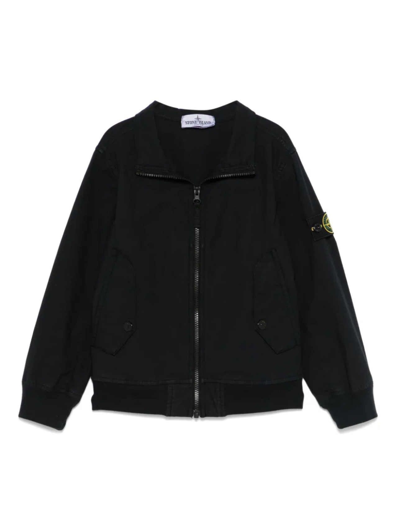 

Stone Island Junior куртка с нашивкой Compass, синий
