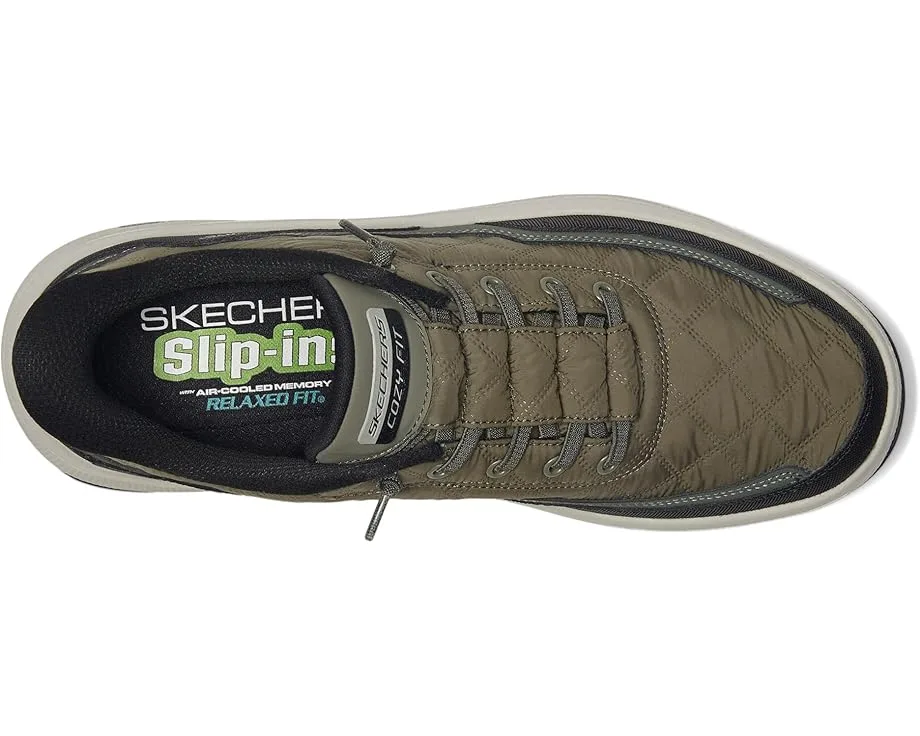 Кроссовки SKECHERS Urban Explore Cozy Fit Hands Free Slip-in, Olive — фото 2