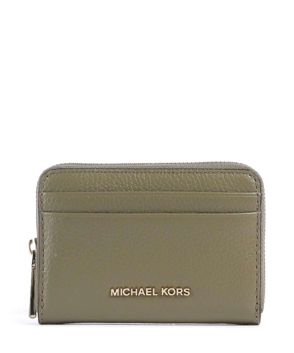 

Кошелек Jet Set из зернистой кожи Michael Kors, зеленый