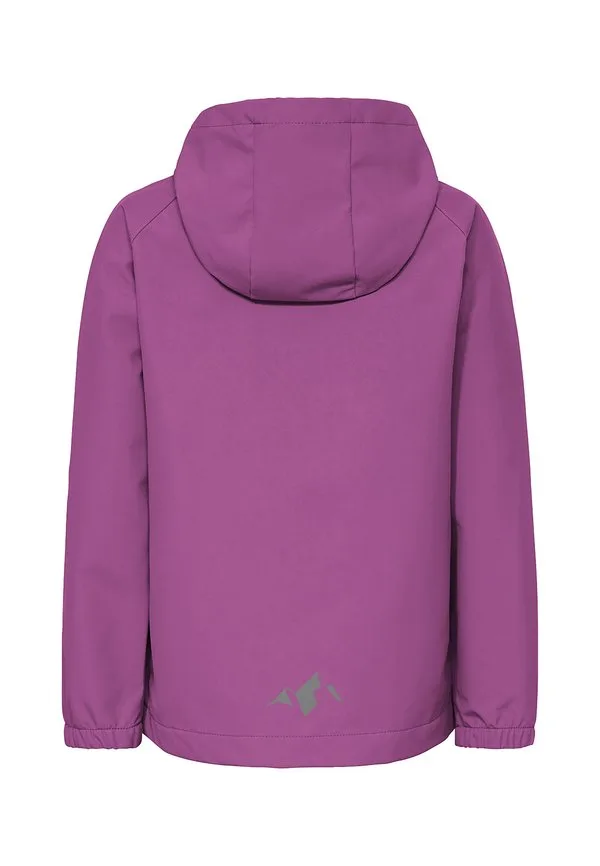 Детская куртка-киничка, из мягкого материала Vaude, Magenta — фото 2