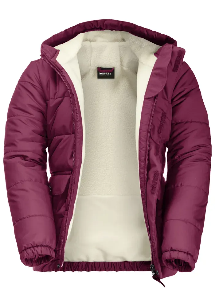 

Зимняя куртка Jack Wolfskin "SNOW FOX JACKET K", с капюшоном, красный