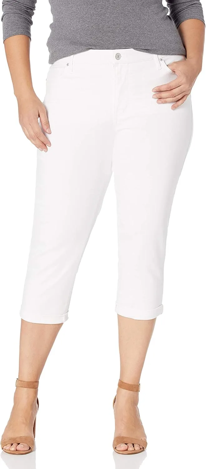 

Женские капри Vintage America Blues с отворотом