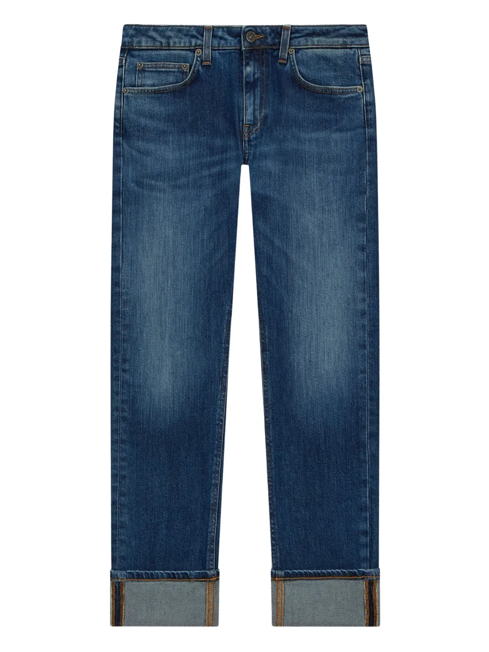 

Джинсы с подворотами DONDUP, синий