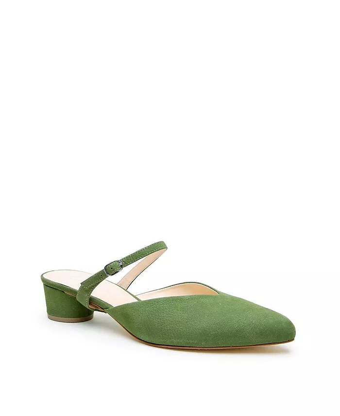 Женские сандалии Moss Twiggy Customizable V Slides Alterre, зеленый — фото 4