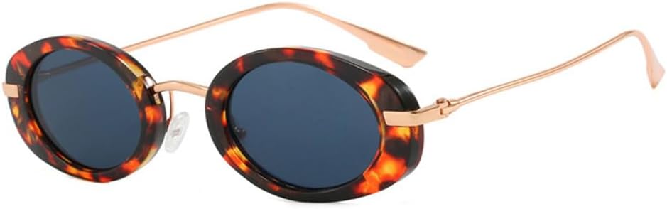 

Ретро-солнцезащитные очки овальной формы для женщин, модные солнцезащитные очки с градиентным переходом цвета, мужские солнцезащитные очки с защитой от УФ-излучения UV400 UJNHGQ, Leopard Gray