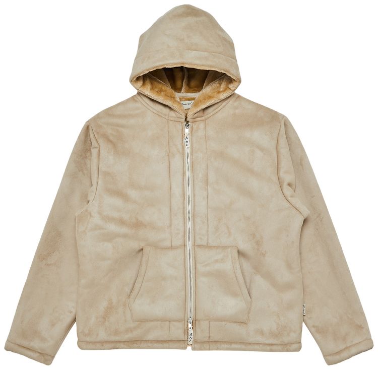 

Куртка Advisory Board Crystals Ecopel Sheepskin Zip Up Jacket 'Ecru', кремовый