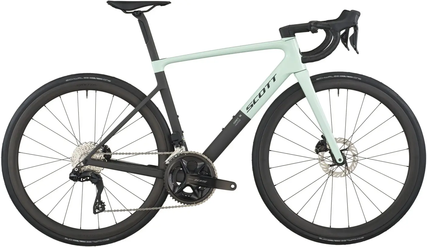 

Гоночный велосипед Scott addict rc 30 frozen (2026) - rennrad - green/carbon black