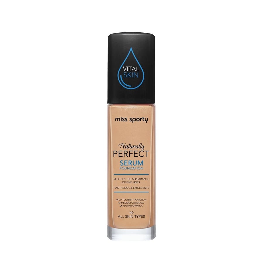 

Miss Sporty, увлажняющая тональная сыворотка Naturally Perfect 40 30 мл