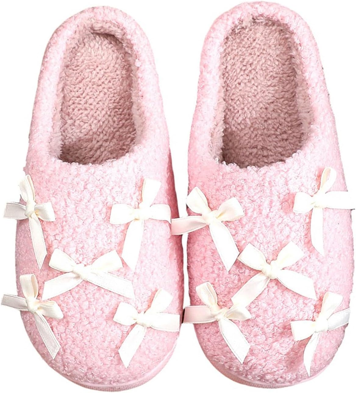 

Тапочки WIRETRAN для женщин и мужчин с мягкой подошвой с эффектом памяти, пушистые зимние теплые домашние тапочки, голубой