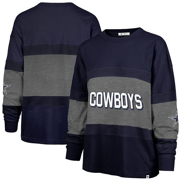 

Женская футболка с длинным рукавом '47 navy dallas cowboys breezyway archive 47 Brand, Синий, Женская футболка с длинным рукавом '47 navy dallas cowboys breezyway archive 47 Brand