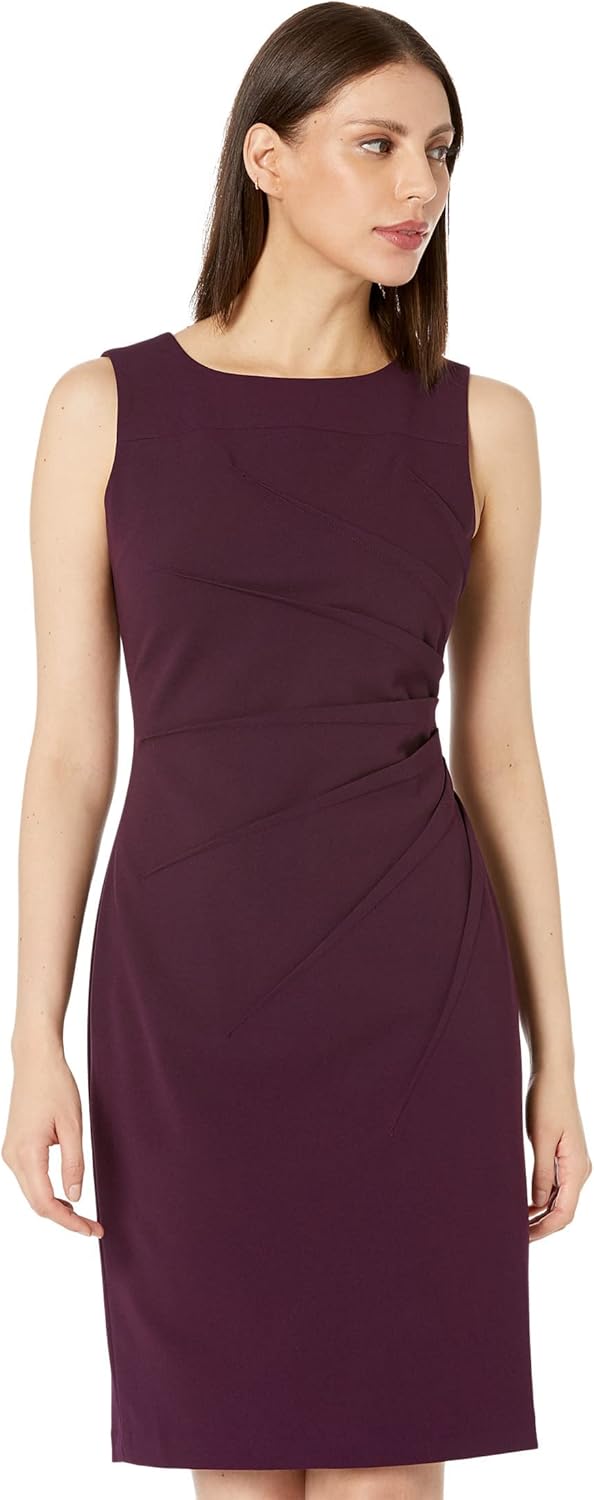 

Женское платье-футляр Calvin Klein Starburst, Aubergine