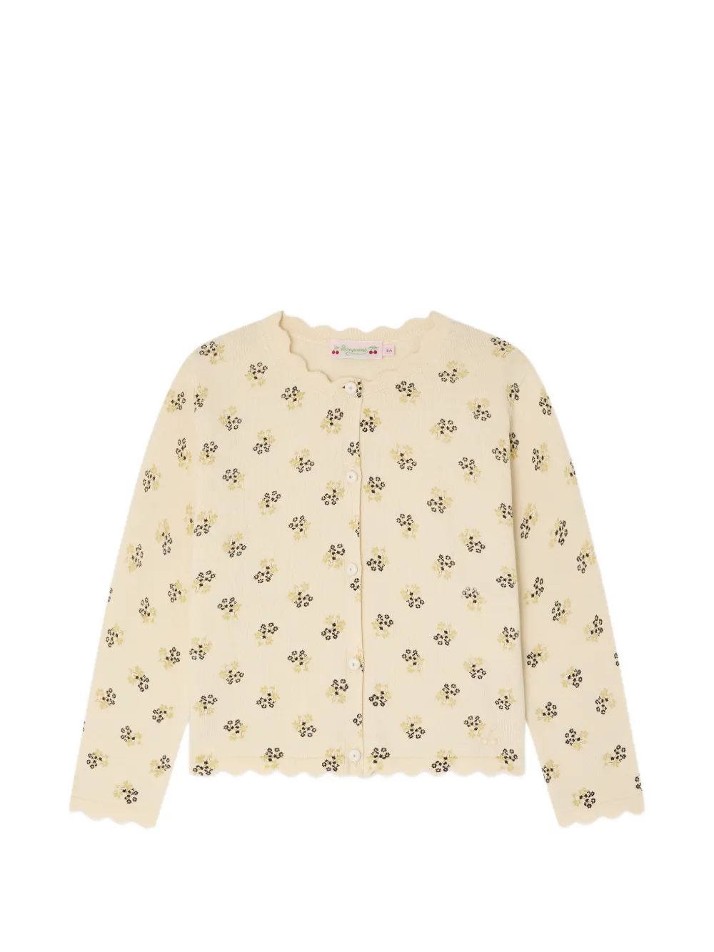 

Кардиган Lume с фестонами Bonpoint, бежевый