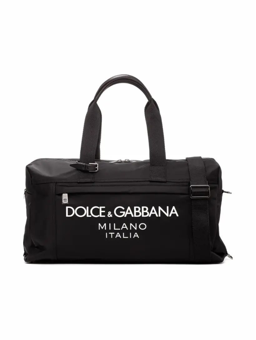 

Дорожная сумка с логотипом Dolce&Gabbana, черный