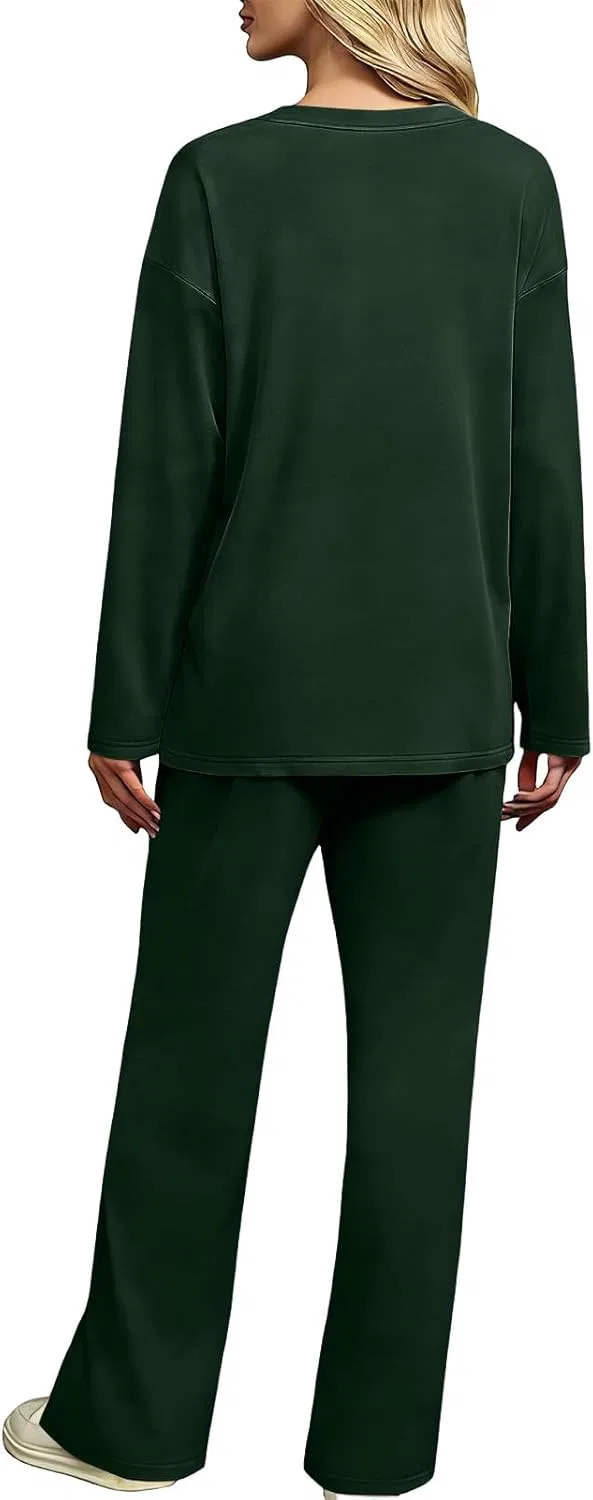 Спортивный костюм женский летний V-образный вырез, бренд Generic, 01-green — фото 4