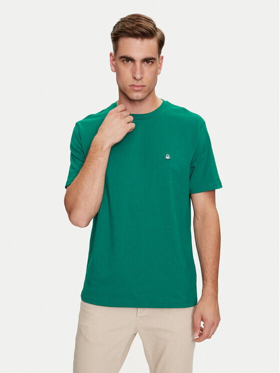 

Футболка стандартного кроя United Colors Of Benetton, зеленый