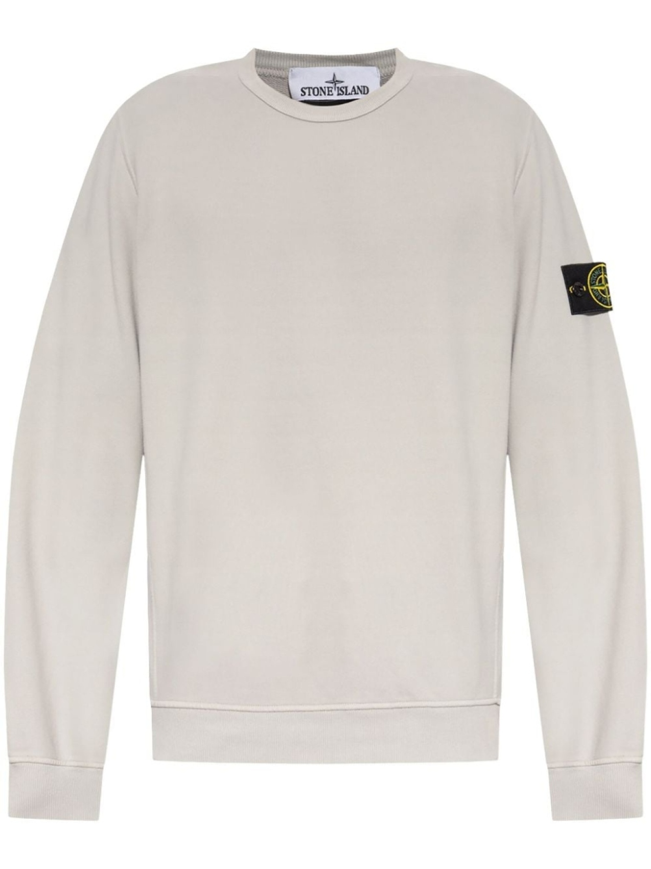 

Stone Island хлопковая толстовка с компасом, серый