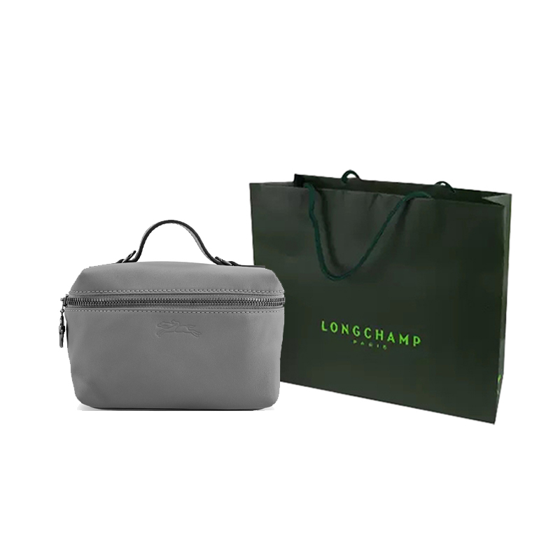 

Сумка Le Pliage Xtra из кожи коровы, миниатюрная женская сумка через плечо, поясная сумка Streptopelia серый LONGCHAMP