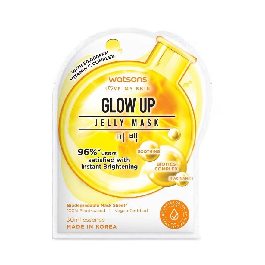 

Watsons Желе-маска Glow Up 1 шт, White