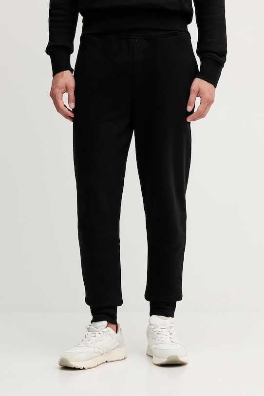 

Хлопковые спортивные брюки Trussardi, черный