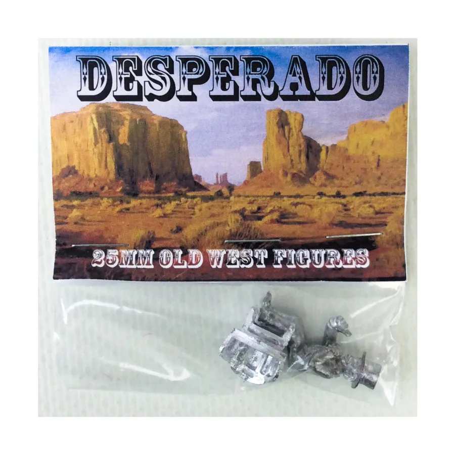 

Игрок в покер №3, Desperado Miniatures (28mm)