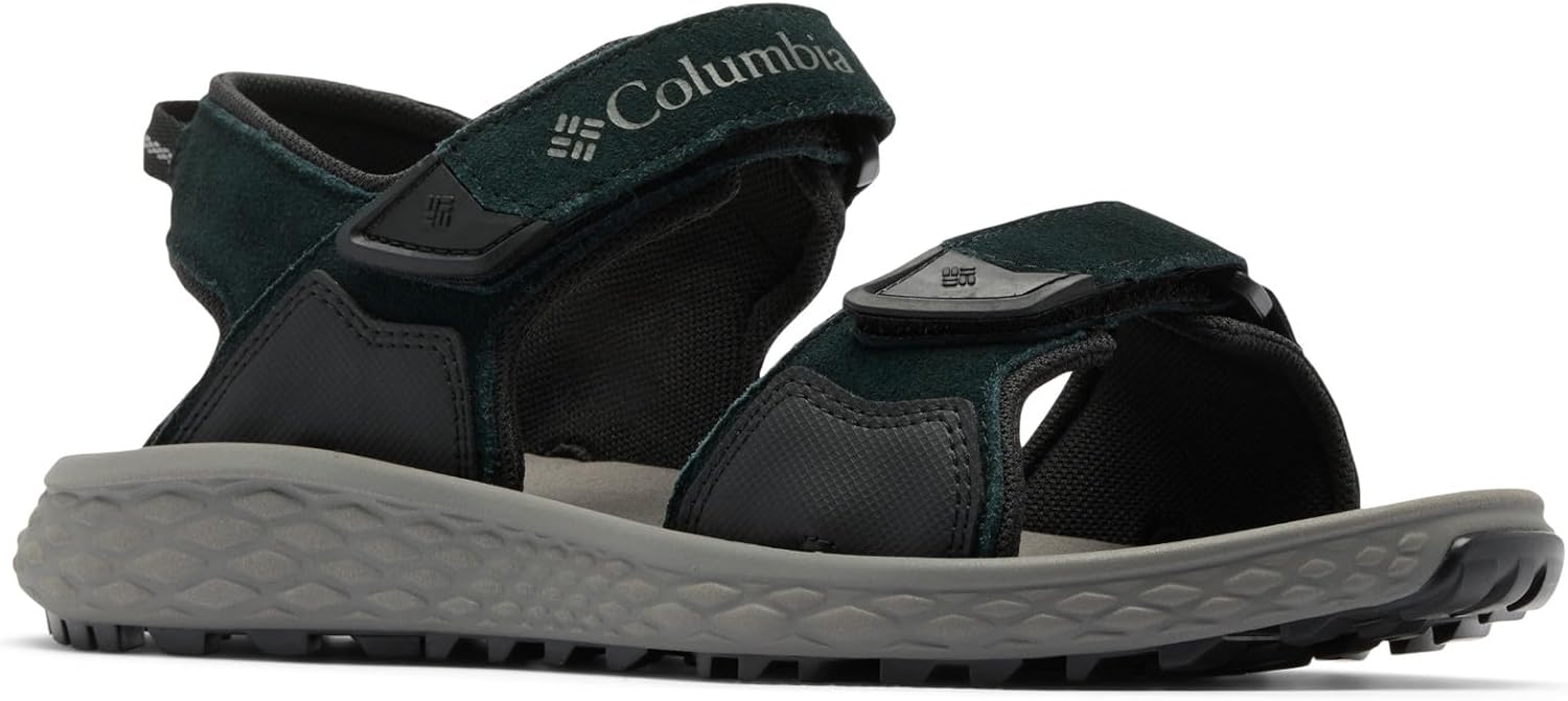 

Мужские сандалии Columbia Konos Hiker с двумя ремешками, черный