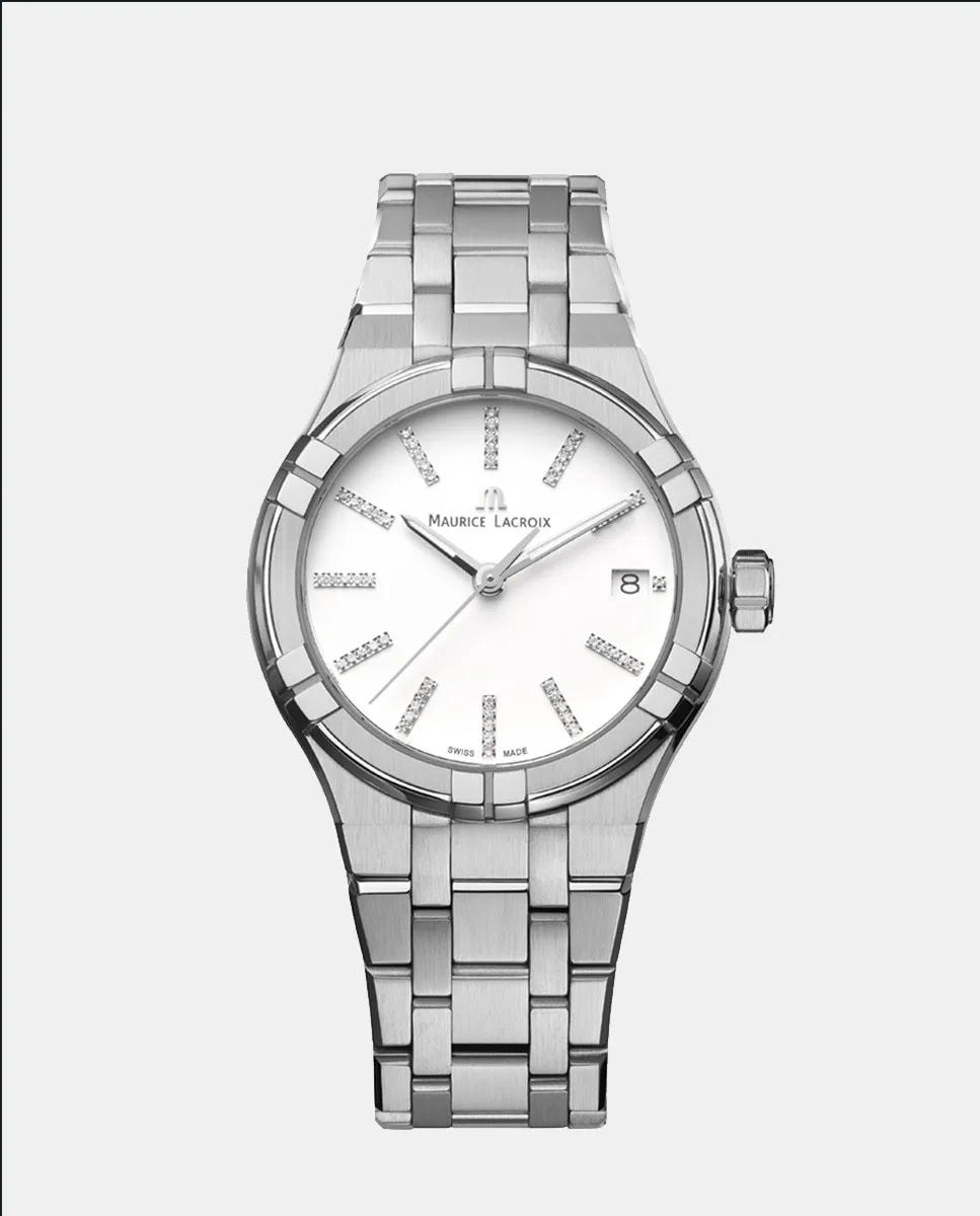 

Aikon AI1106SS0021501 женские часы в стали Maurice Lacroix, серебряный