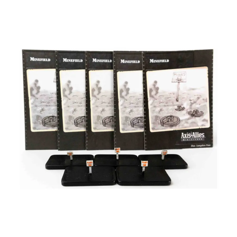 

Минное поле (U) x5, Axis & Allies - Collectible Miniatures Game - D-Day Singles