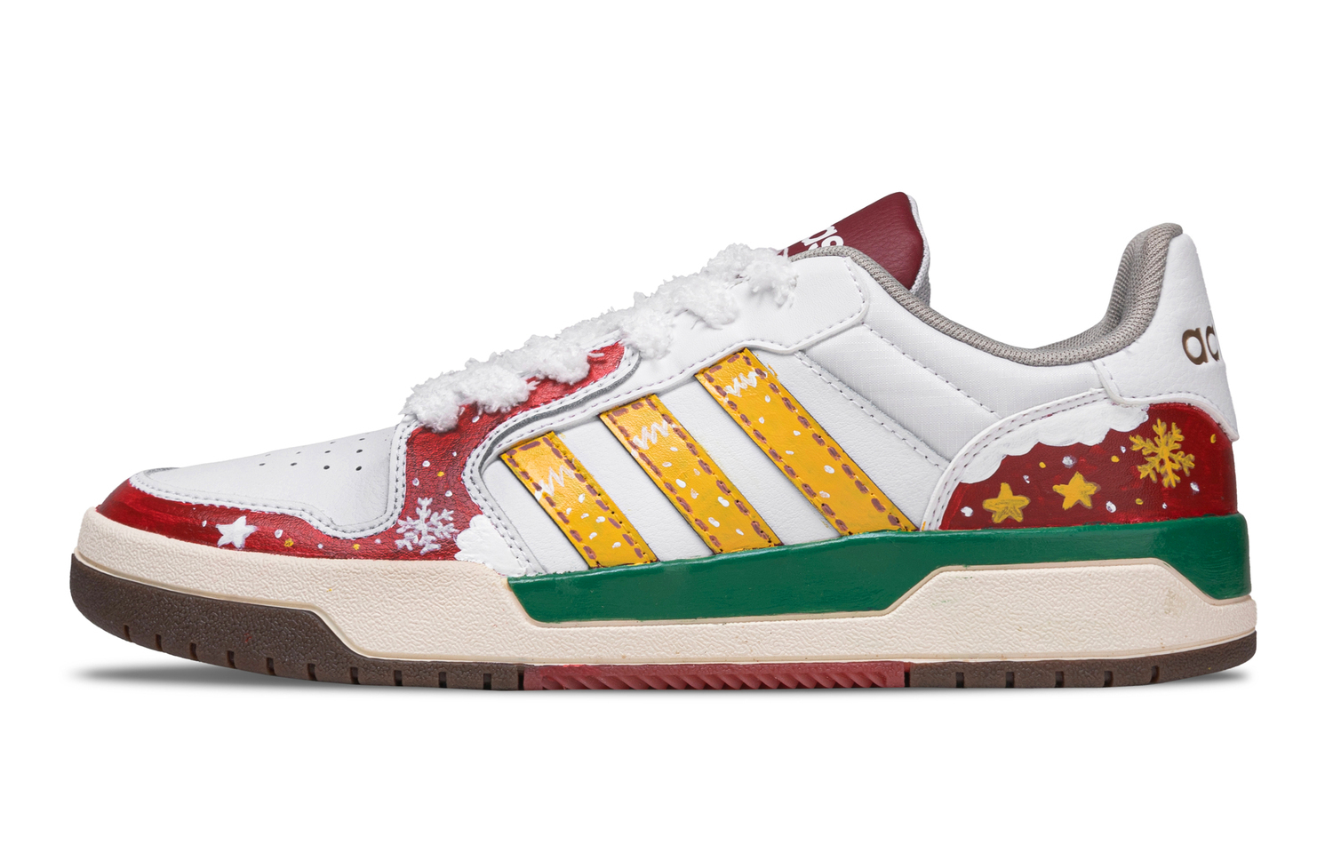 

Adidas Neo Кроссовки для скейтбординга Entrap Chiffon Saint Painting, износостойкие, низкие, унисекс, красные, желтые, зеленые