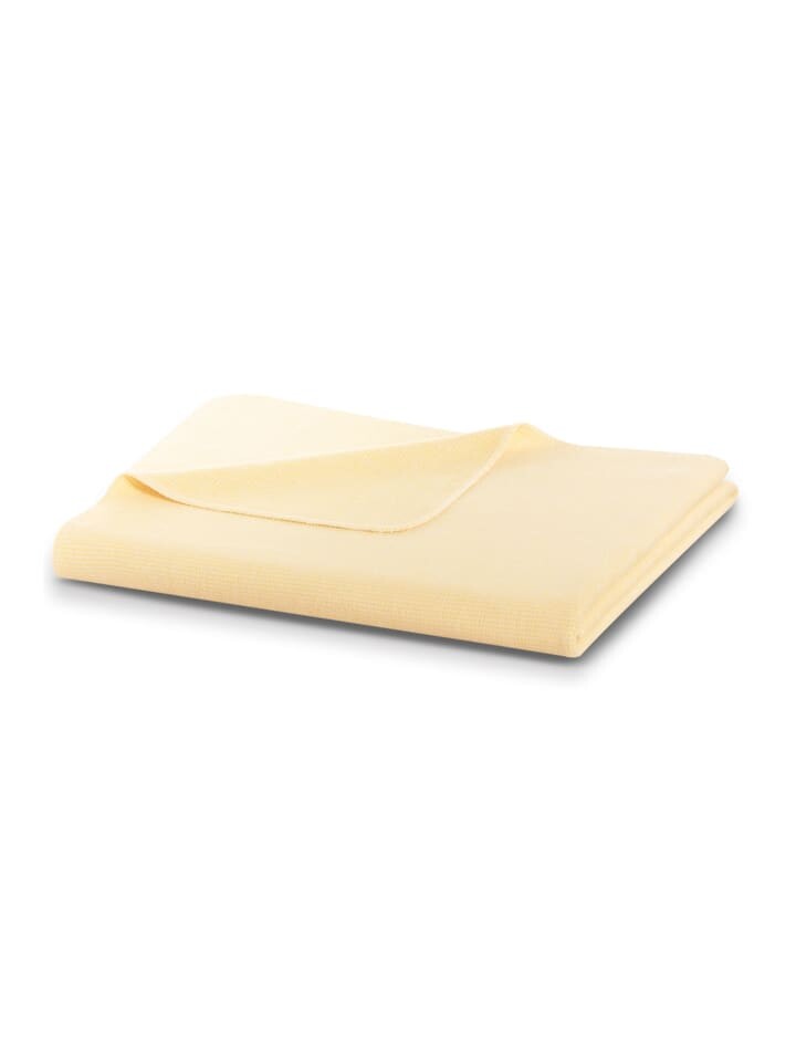 

Одеяло biederlack Wohn Basic, цвет pearl yellow