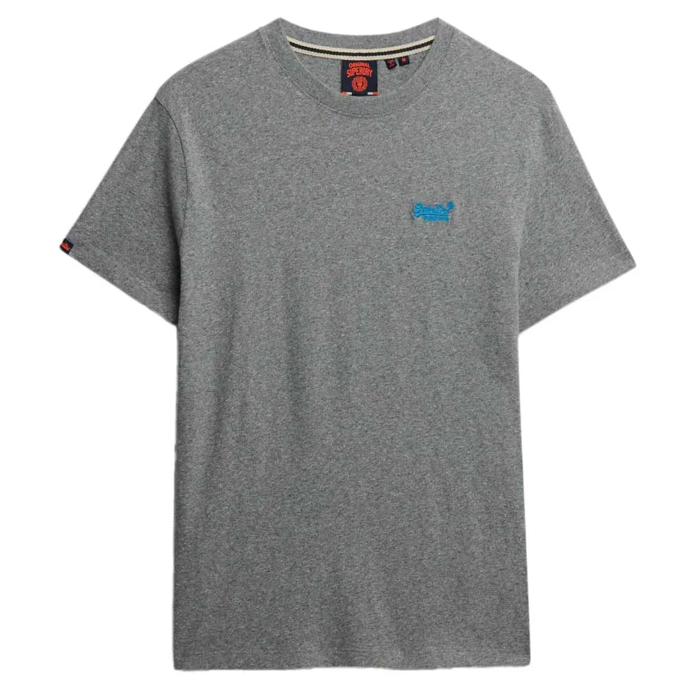 

Футболка с коротким рукавом Superdry Vintage Logo Embroidered, серый