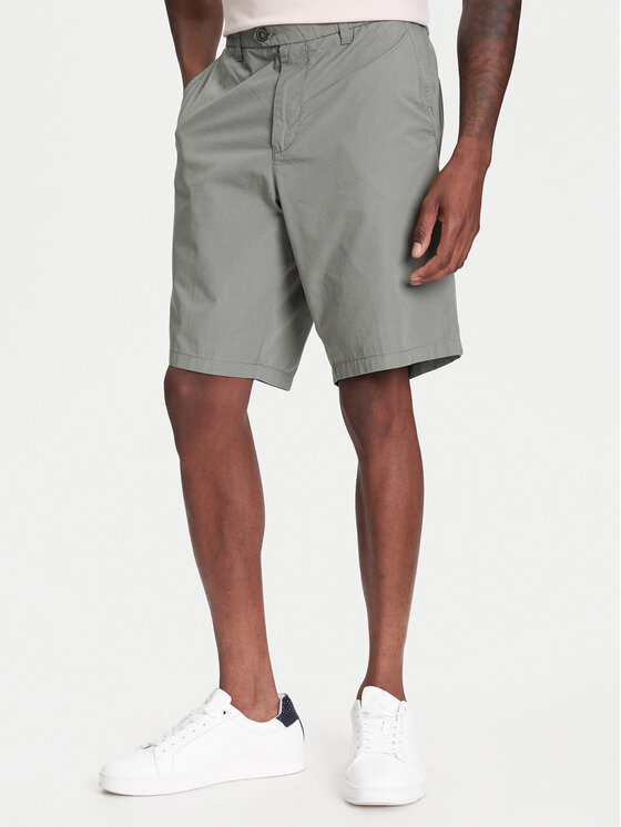 

Шорты из ткани обычного кроя 4W3LU9014 United Colors Of Benetton, серый